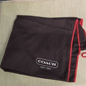 19×14.5" Coach Brown Dust Bag